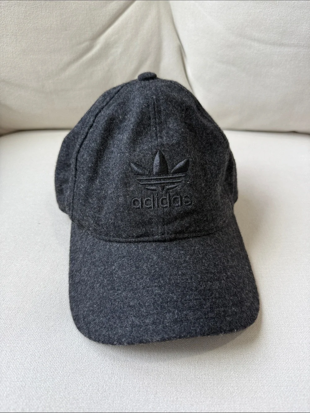 Adidas Charcoal Gray Fleece Hat